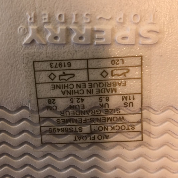 NWT Sperry Float Boat Shoes SCUBA Blue - Picture 4 of 8